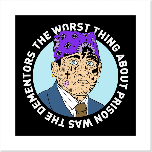 Prison Mike Wall Art by The_Black_Dog